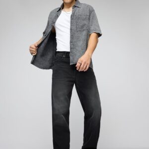 Gull Black Men's Relaxed Fit Jeans