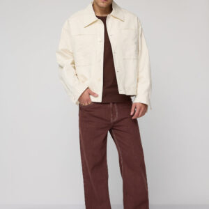 Men's Mocha Straight Fit Denim Jeans