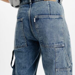 Washed Out Relaxed Men's Carpenter Jeans
