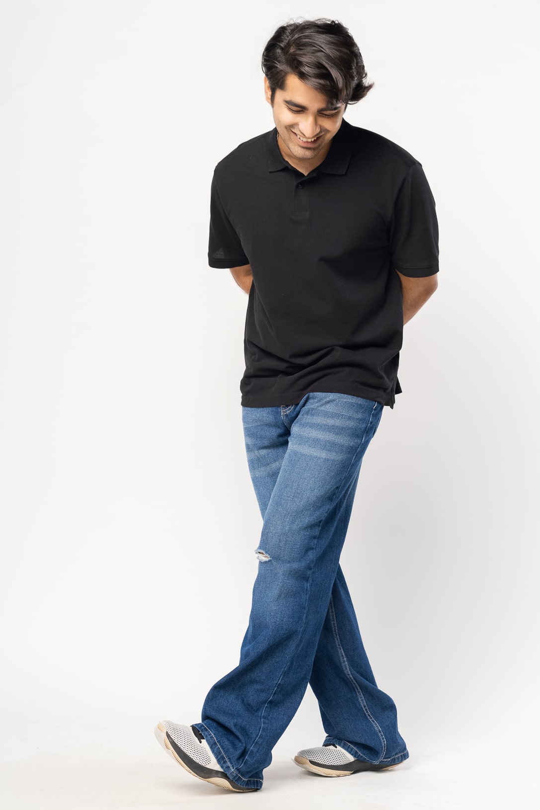 FreakinsMen-02834-min.jpg Minimal Distress Men's Wide Jeans