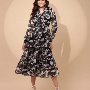 Silk long shirt white