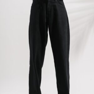Men's Black Wide Jeans