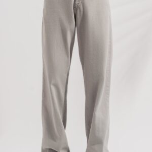 Light Grey Men's Straight Jeans